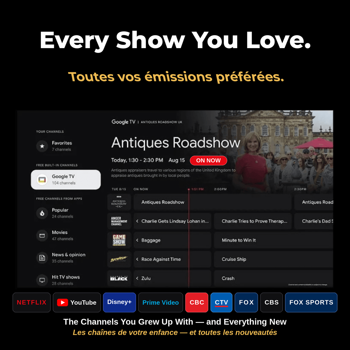 Mark III Elite — every show you love, the channels you grew up with and everything new
