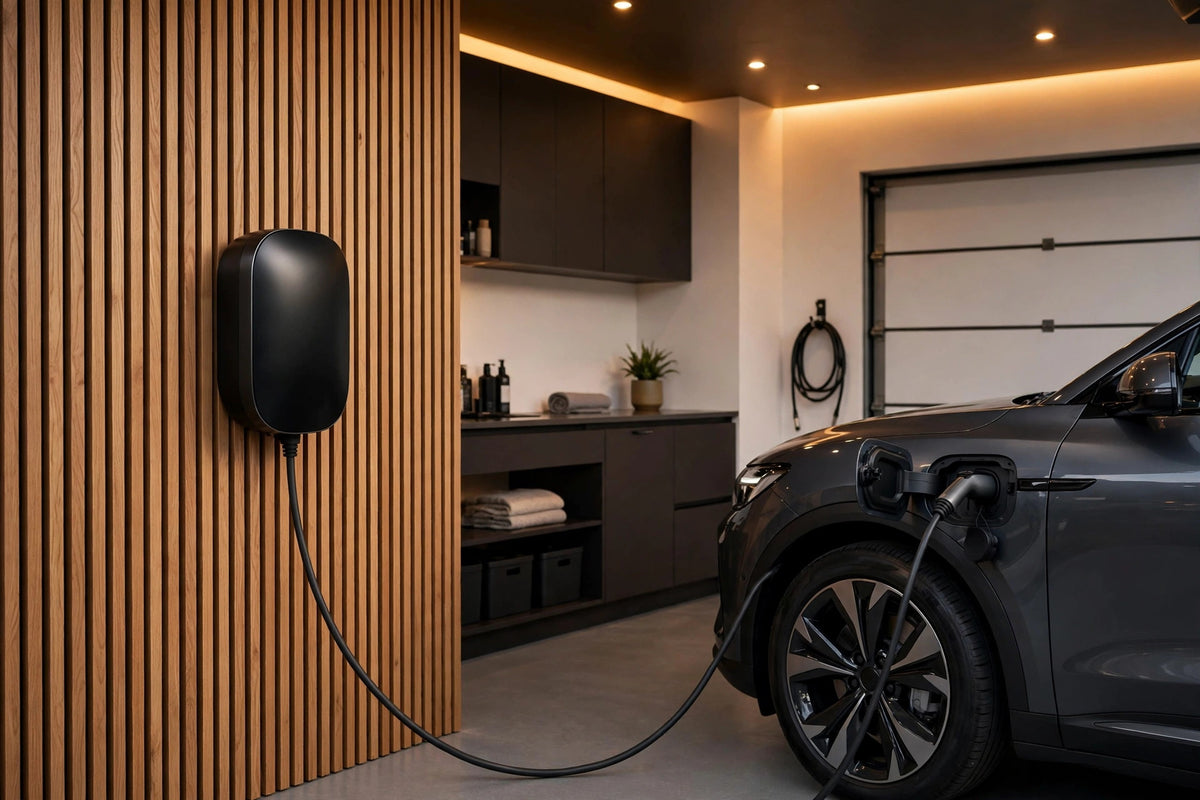 Edison Level 2 EV Charger — 9.6 kW Home Charging Station
