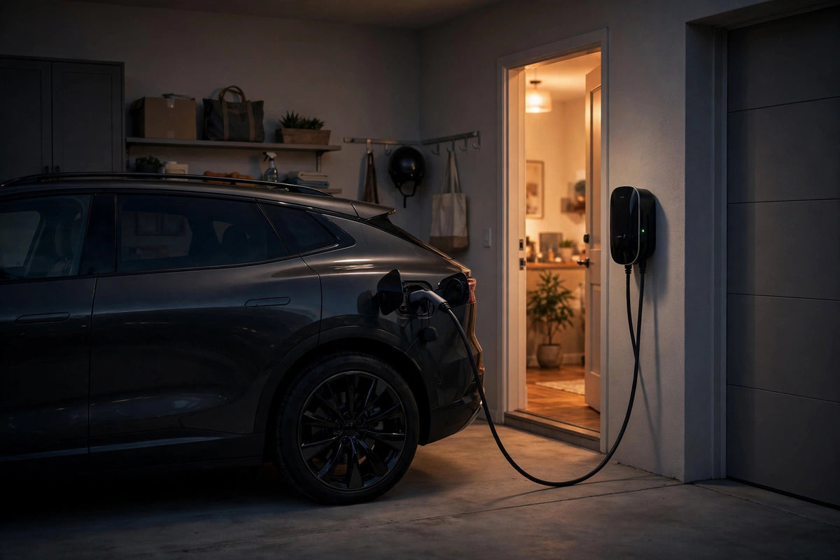 Edison Level 2 EV Charger — 9.6 kW Home Charging Station