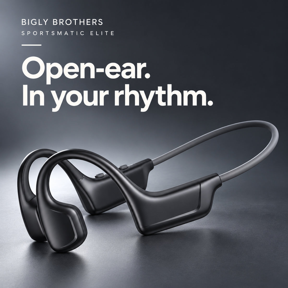 Sportsmatic Elite Call open-ear bone conduction headphones
