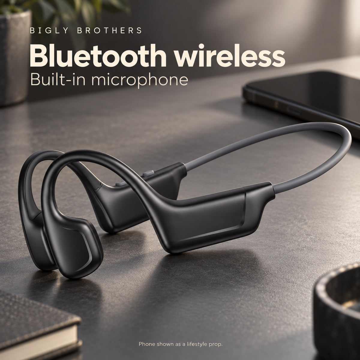 Sportsmatic Elite Call Bluetooth with built-in microphone