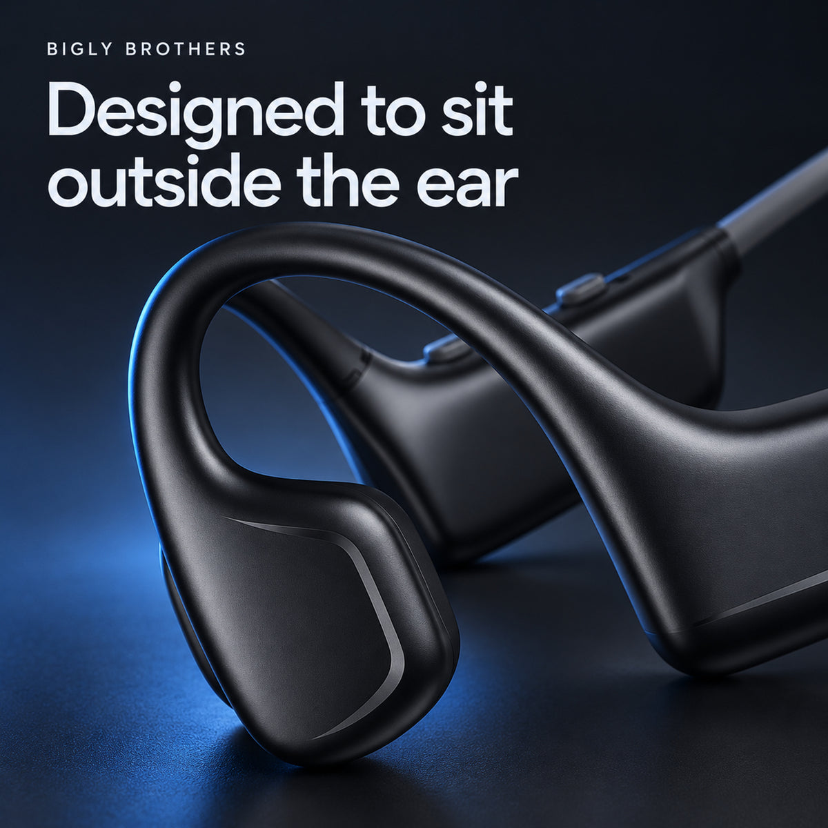 Sportsmatic Elite Call front pad sits outside the ear