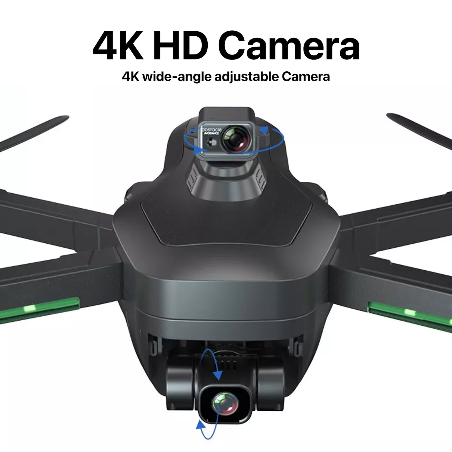 The Bigly Brothers E60 Mark V Ultra HD, Obstacle Avoidance Drone with Camera, 360 Degrees of Obstacle Avoidance Drone with Carrying Case, Drones for Adults with Cameras 4k